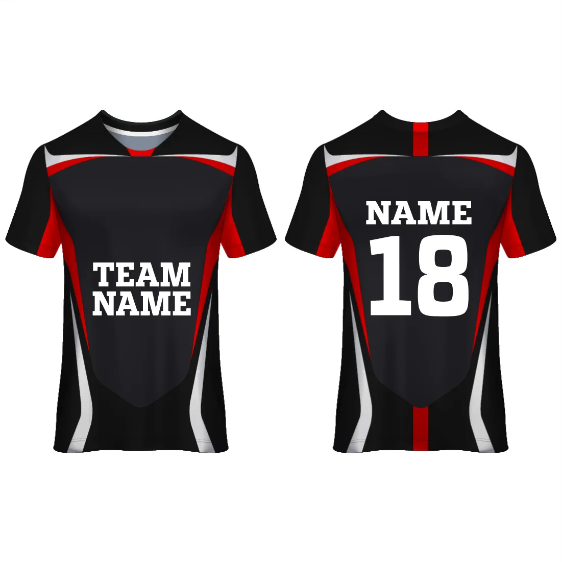 NEXT PRINT All Over Printed Customized Sublimation T-Shirt Unisex Sports Jersey Player Name & Number, Team Name.1154488411