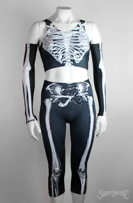 Poly-Span Tricot Skeleton Leggings | Next Level Comfort