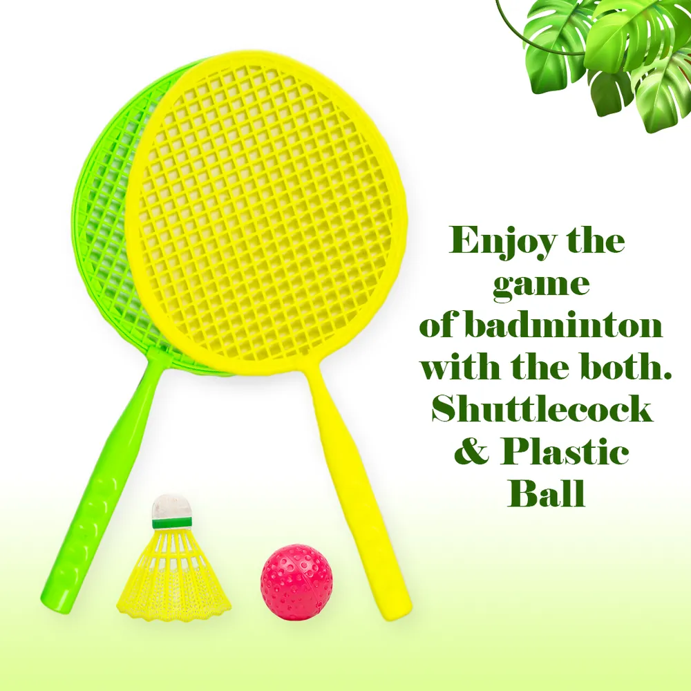 Return Gifts (Pack of 3,5,12) Happy Time Badminton Set Junior Jungle