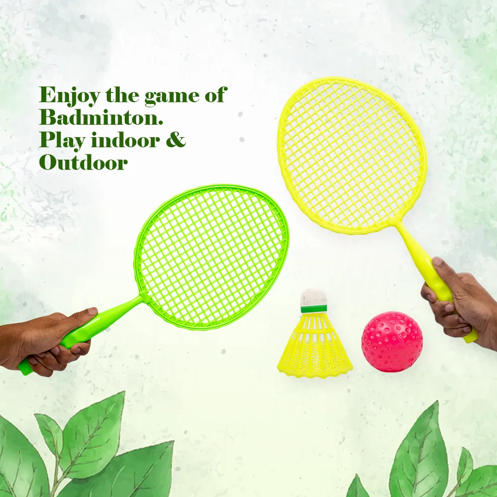 Return Gifts (Pack of 3,5,12) Happy Time Badminton Tini Mini Jungle