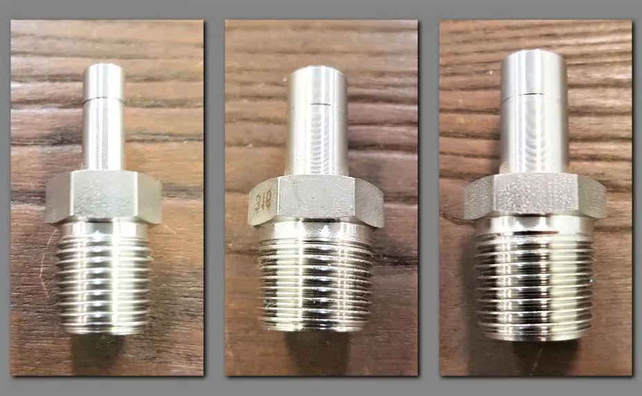 Stainless Steel Compression Male Adaptors