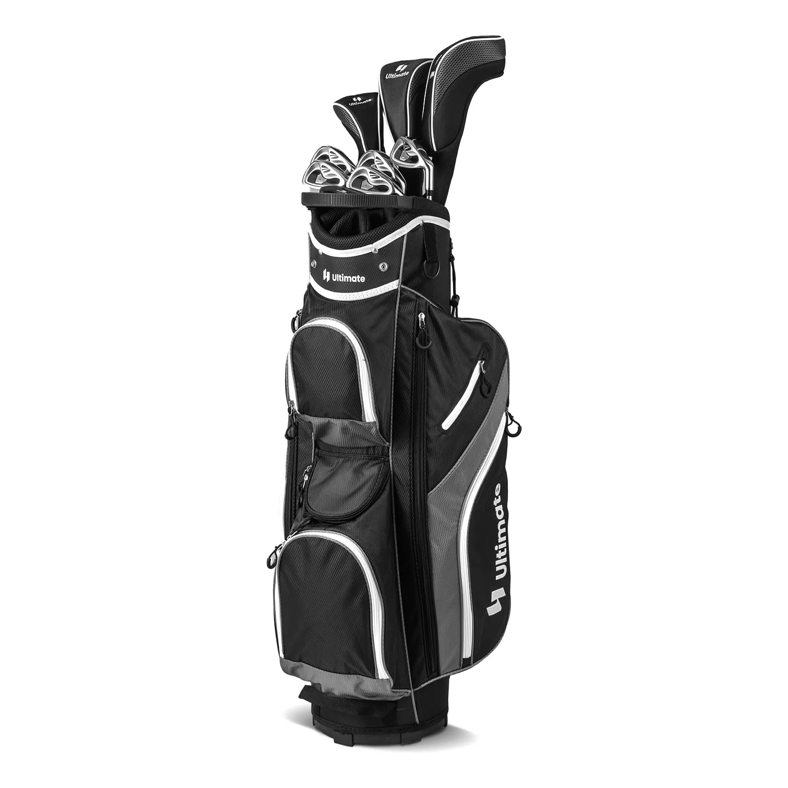 Tangkula Golf Cart Bag with 14 Way Top Dividers, Lightweight Golf Club Cart Bag with 9 Pockets