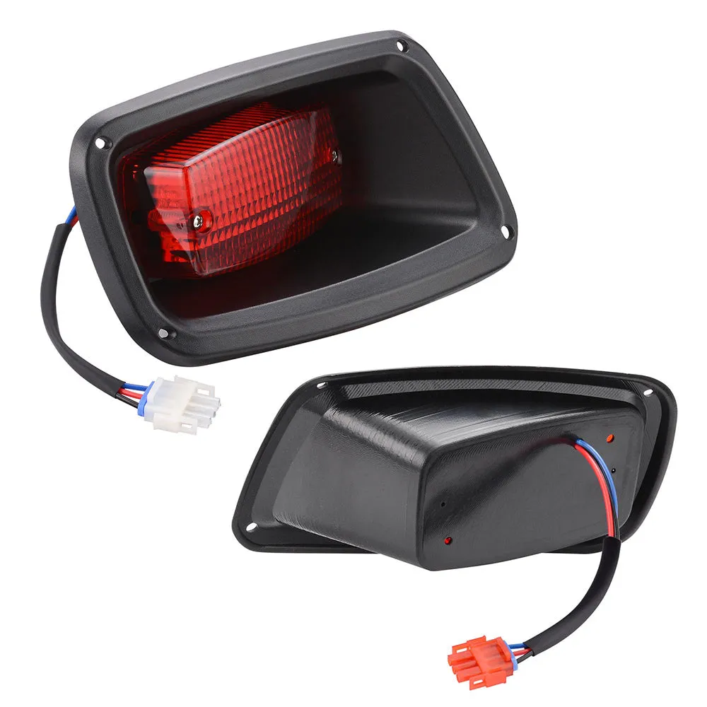 TheLAShop EZGO TXT Golf Cart Halogen Headlight Bar LED Tail Light Kit