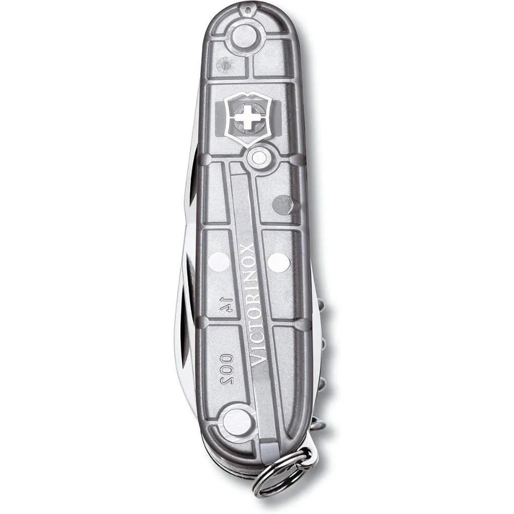 Victorinox Spartan Swiss Army Pocket Knife (Silver Transparent)