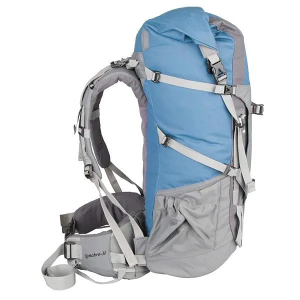 Wilderness Equipment Prion 85 Litre Top Loading Canvas Hiking /Expedition Backpack - Ocean